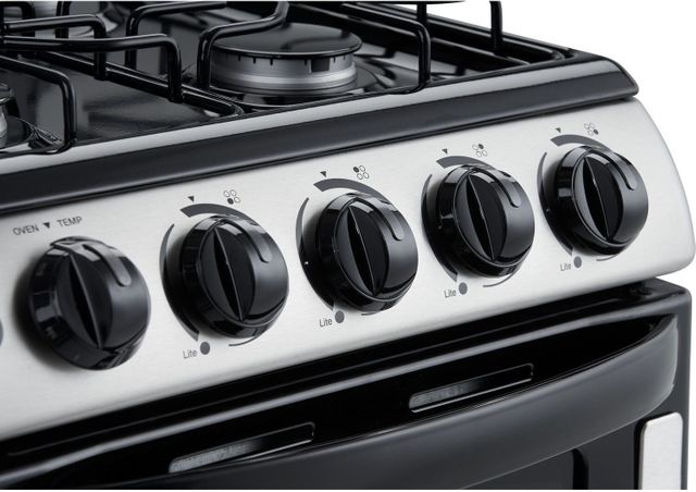 Danby® 20" Black with Stainless Steel Free Standing Gas Range 5