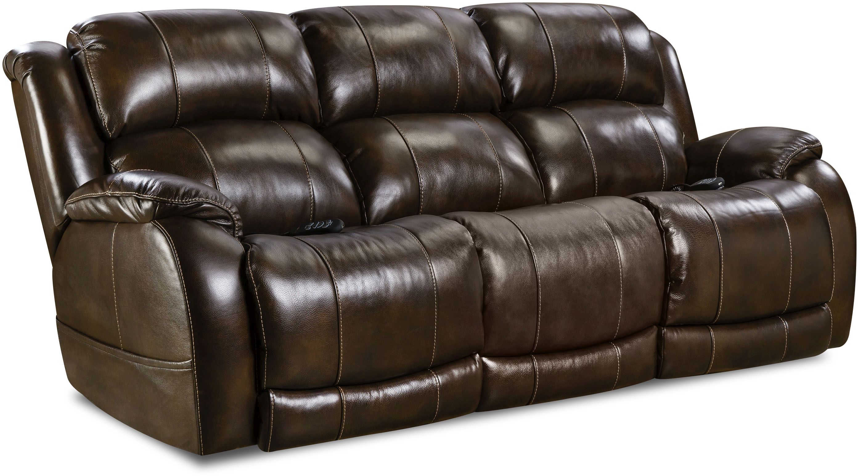 cloth power reclining sofa