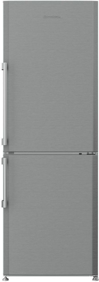 Blomberg® 11.4 Cu. Ft. Stainless Steel Counter Depth Bottom Freezer Refrigerator