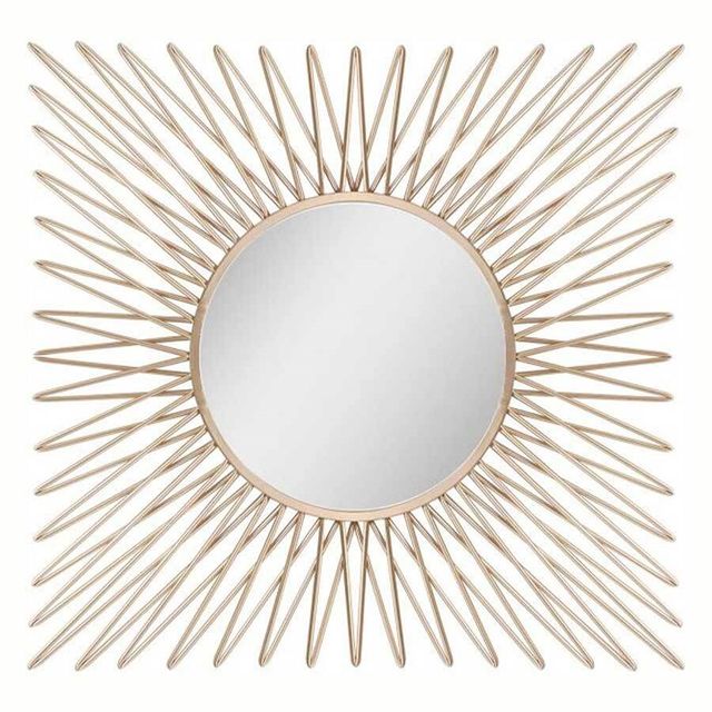 Miroir moderne doré 0