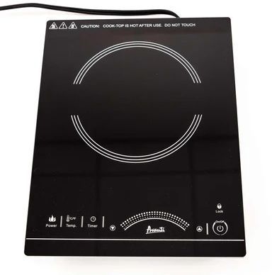 Avanti® 12" Black Portable Induction Cooktop 4