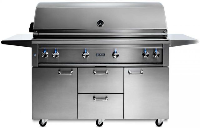 Lynx® Professional 54" Stainless Steel Freestanding Grill 0