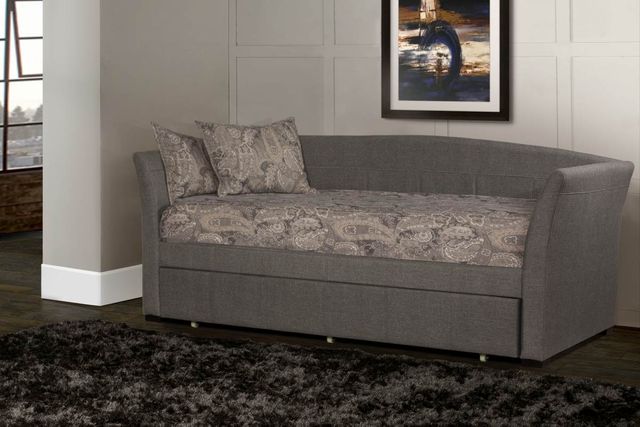 Hillsdale Furniture Montgomery Medium Gray Complete Twin-Size Daybed with Trundle 7