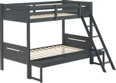 Coaster® Littleton Grey Twin/Full Bunk Bed