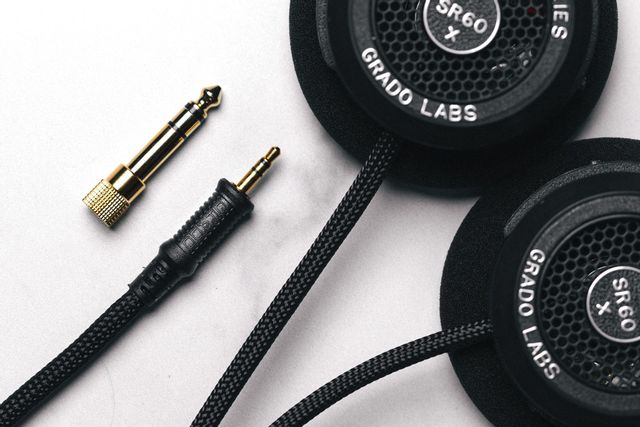 Grado Prestige Series Black Wired On-Ear Headphones 7