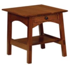 Fusion Designs Memphis Open Occasional End Table