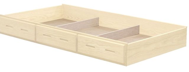 Crate Designs™ Furniture Unfinished Trundle Bed/Drawer