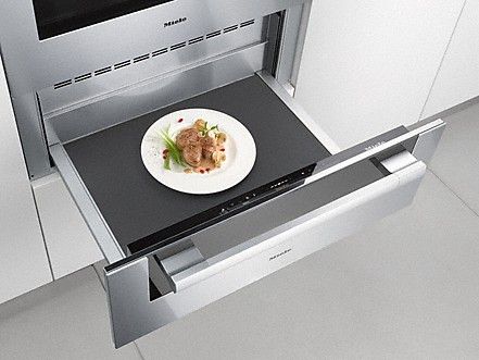 Miele ContourLine Series 30" Clean Touch Steel Warming Drawer-2