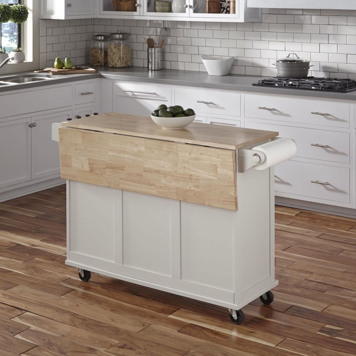 Homestyles Dolly Madison White Kitchen Cart Don S Appliances   316d4572 B30a 4842 814f 23e39ea110a4 