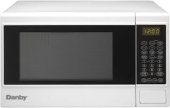 Danby® 1.4 Cu. Ft. Black/White Countertop Microwave