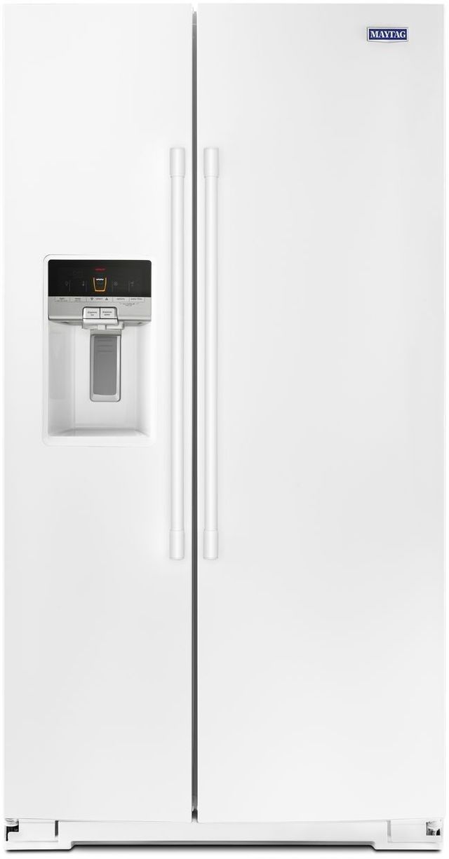 Maytag® 26 Cu. Ft. Side-by-Side Refrigerator-White