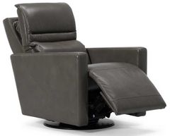 Palliser® Furniture Customizable Highland II Swivel Glider Power Recline with Power Headrest and Lumbar