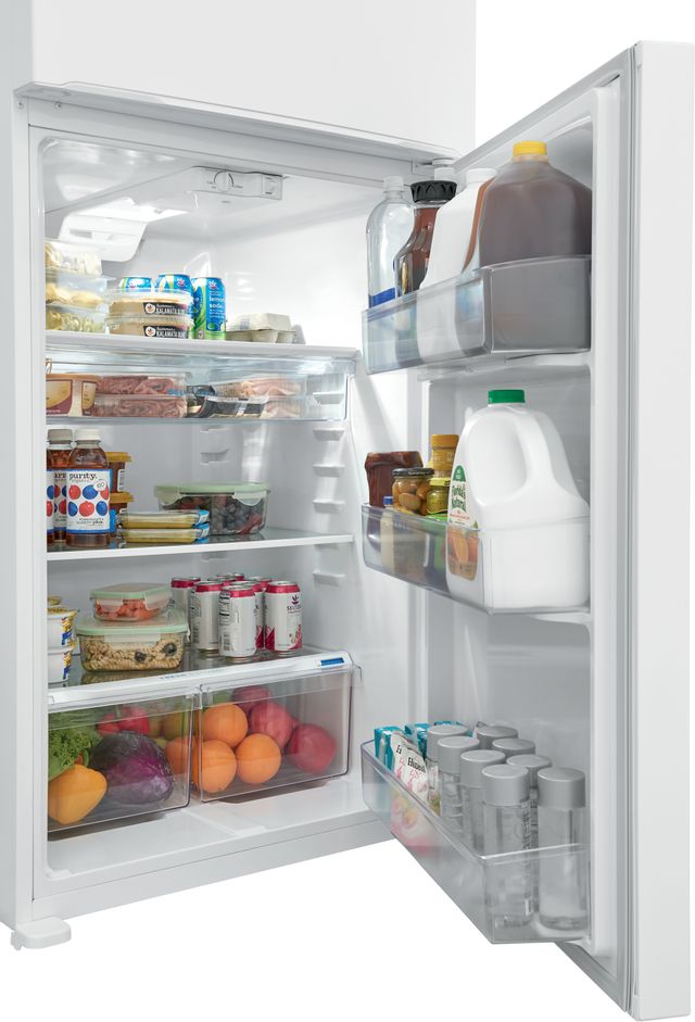 Frigidaire® 30 in. 20.0 Cu. Ft. White Top Freezer Refrigerator ...