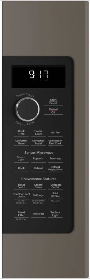 GE Profile™ 1.7 Cu. Ft. Slate Over The Range Microwave 2