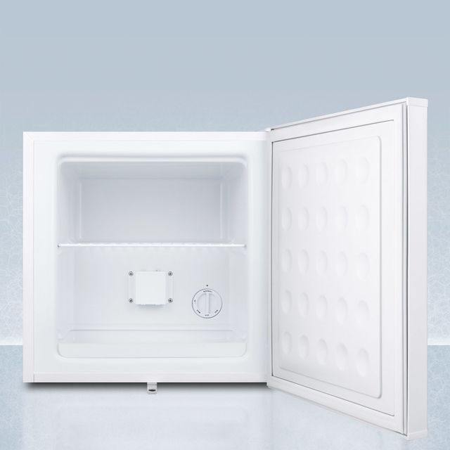Accucold® by Summit® PLUS2 Series 1.4 Cu. Ft. White Compact All Freezer 1