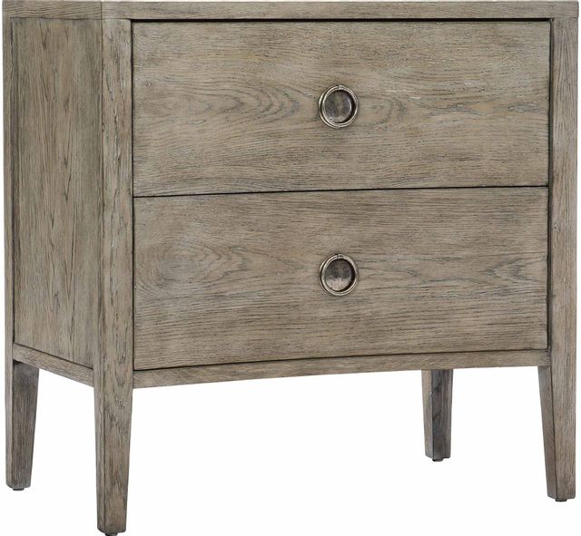 Bernhardt Albion Pewter Nightstand | Fischer Furniture | Rapid City, SD