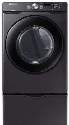Samsung 7.5 Cu. Ft. Black Stainless Steel Front Load Electric Dryer 1