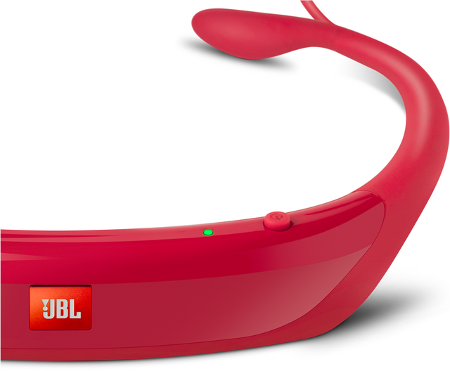 JBL® Reflect Response Red Wireless Touch Control Sport Headphones 3