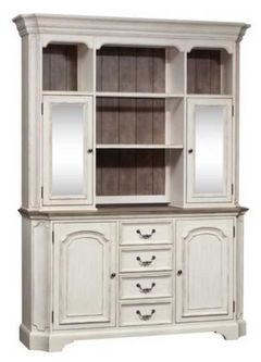 Liberty Abbey Road Porcelain White Dining Hutch & Buffet