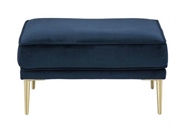 Signature Design by Ashley® Macleary Navy Ottoman-1