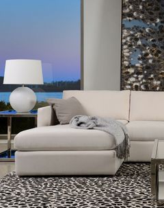 Decor-Rest® Furniture LTD 2068 Chaise Sofa