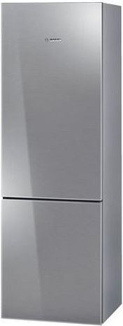 Bosch® 800 Series 10.0 Cu. Ft. Counter Depth Bottom Freezer Refrigerator-Glass on Stainless Steel