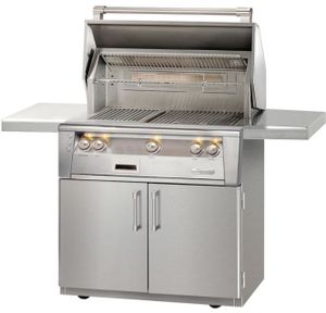 Open Box **Scratch and Dent** Alfresco™ ALXE Series 36" Sear Zone Freestanding Grill-Stainless Steel