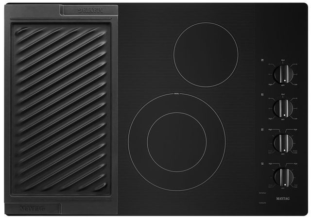 Maytag® 30” Stainless Steel Electric Cooktop 1
