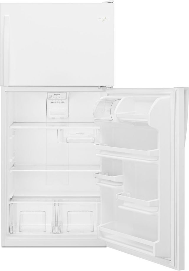 Whirlpool® 18.2 Cu. Ft. Top Freezer Refrigerator-White 7