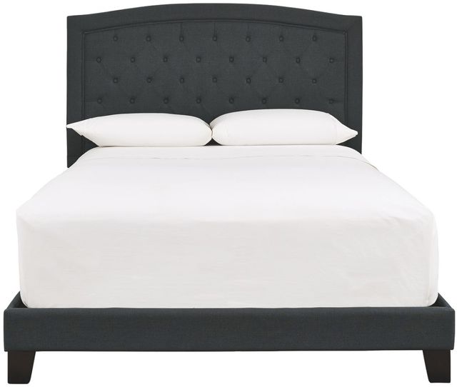 Signature Design by Ashley® Adelloni Charcoal King Platform  Bed-3