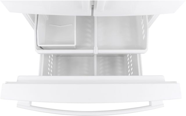 Réfrigérateur à portes françaises de 36 po GE® de 27,0 pi³ - Acier inoxydable résistant aux traces de doigts 12