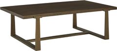 Signature Design by Ashley® Balintmore Brown/Gold Rectangular Coffee Table