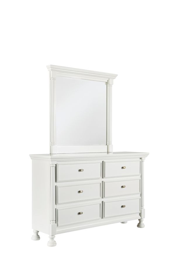 Miroir de chambre à coucher Kaslyn, blanc, Signature Design by Ashley® 1