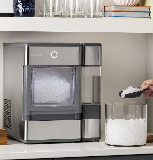 GE Profile™ Opal™ 10.5" Stainless Steel Nugget Ice Maker 6