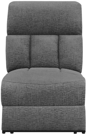 Coaster® Charcoal Sectional Armless Power Recliner