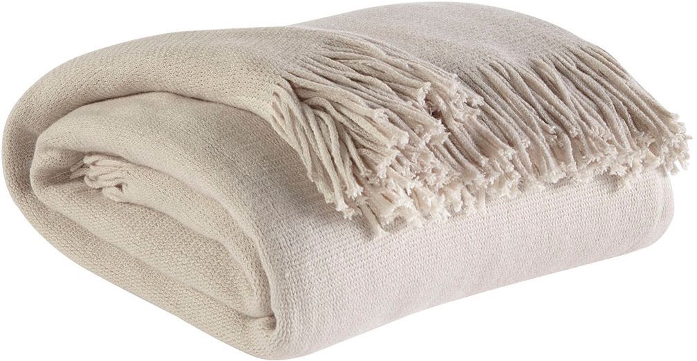 Signature Design by Ashley® Haiden Ivory/Taupe Set of 3 Throws
