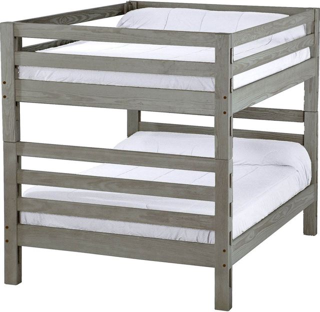 Crate Designs™ Espresso Full XL Over Full XL Ladder End Bunk Bed 8