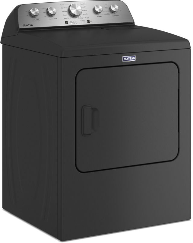 Maytag® 7.0 Cu. Ft. Volcano Black Front Load Dryer| Don's Appliances ...