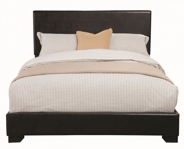 Coaster® Conner Dark Brown Queen Upholstered Bed 18