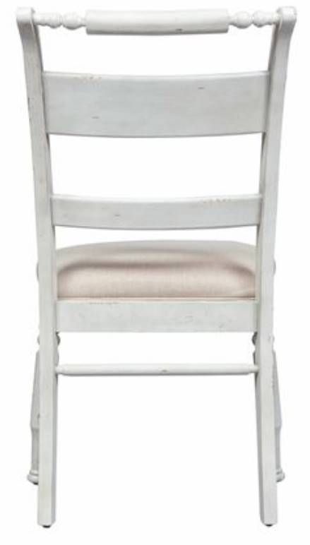 Liberty Whitney Weathered Grey Slat Back Side Chair Appliance Center