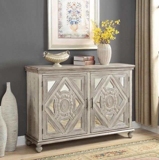 Coast2Coast Home™ Accents by Andy Stein Francesca Ivory Rub Credenza 3