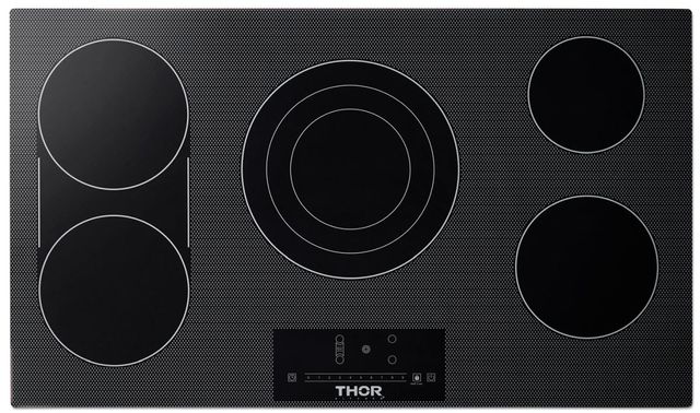 Thor Kitchen® Professional 36" Black Electric Cooktop