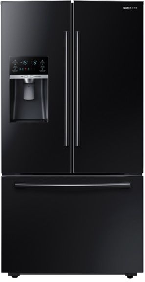 Samsung 23 Cu. Ft. French Door Refrigerator-Black 0