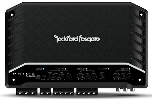 Rockford Fosgate® Prime 750 Watt 5-Channel Amplifier 0