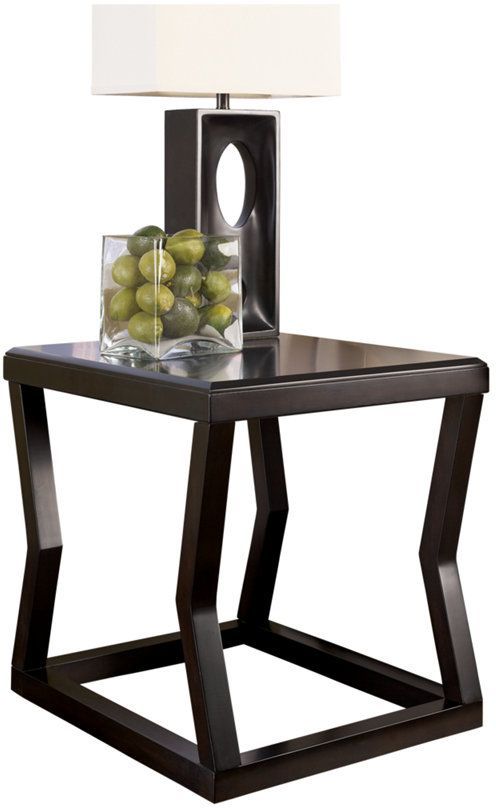 Table d'extrémité carrée Kelton, brun, Signature Design by Ashley® 4