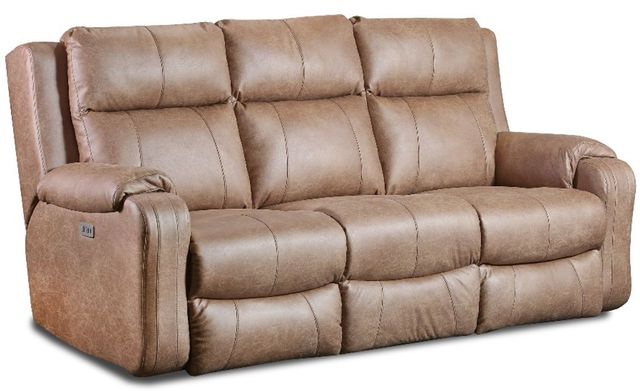 Southern Motion™ Contour Cocoa Power Headrest Wall Saver Recliner