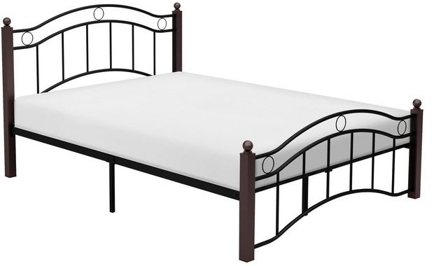 Homelegance® Averny Black/Brown Full Metal Platform Bed