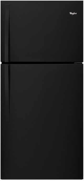 Whirlpool® 19.2 Cu. Ft. Top Freezer Refrigerator-Black