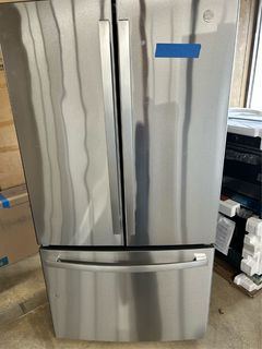USED GE® 27.0 Cu. Ft. Fingerprint Resistant Stainless Steel French Door Refrigerator