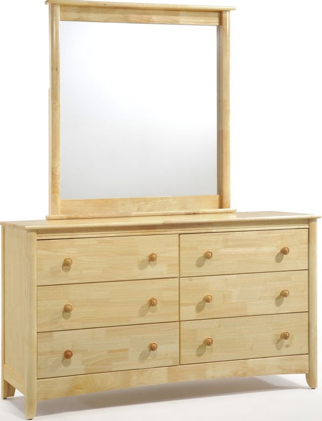 Night & Day Furniture™ Secrets Natural Dresser Mirror 1